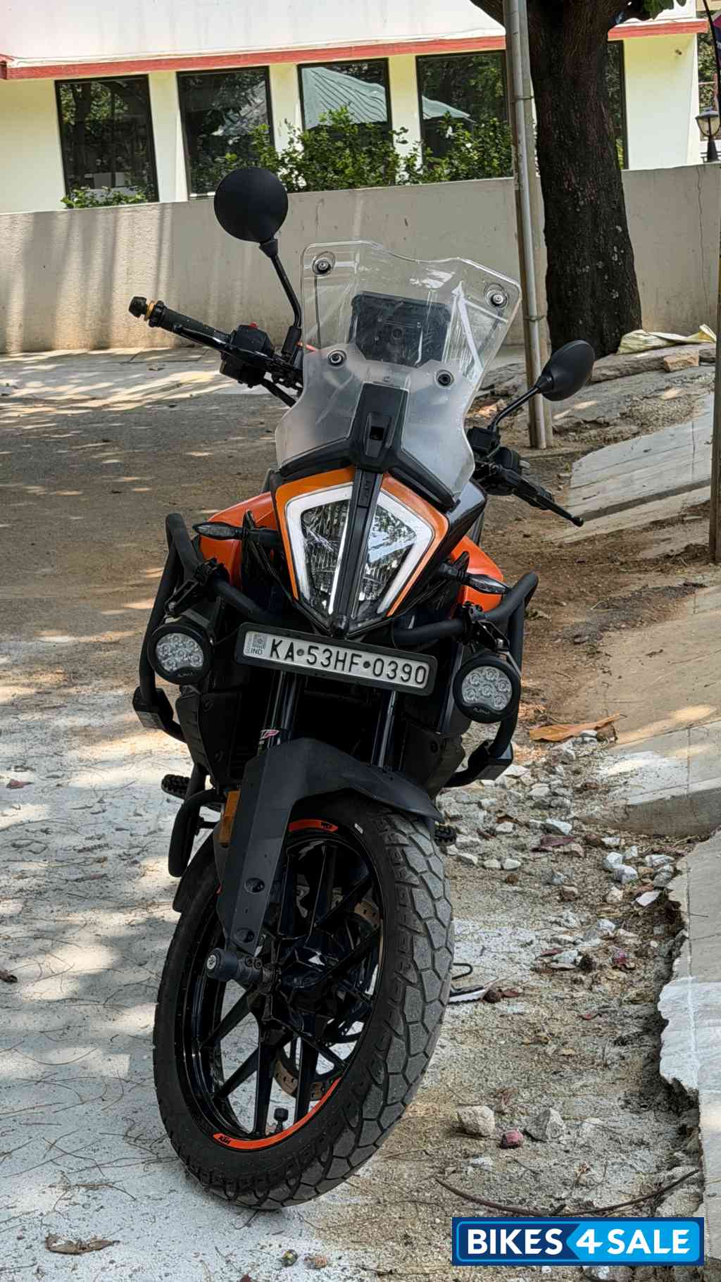 Orange KTM 390 Adventure Orange KTM 390 Adventure