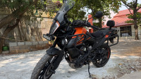 Orange KTM 390 Adventure