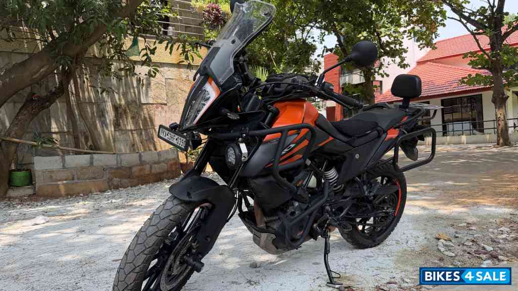 Orange KTM 390 Adventure Orange KTM 390 Adventure