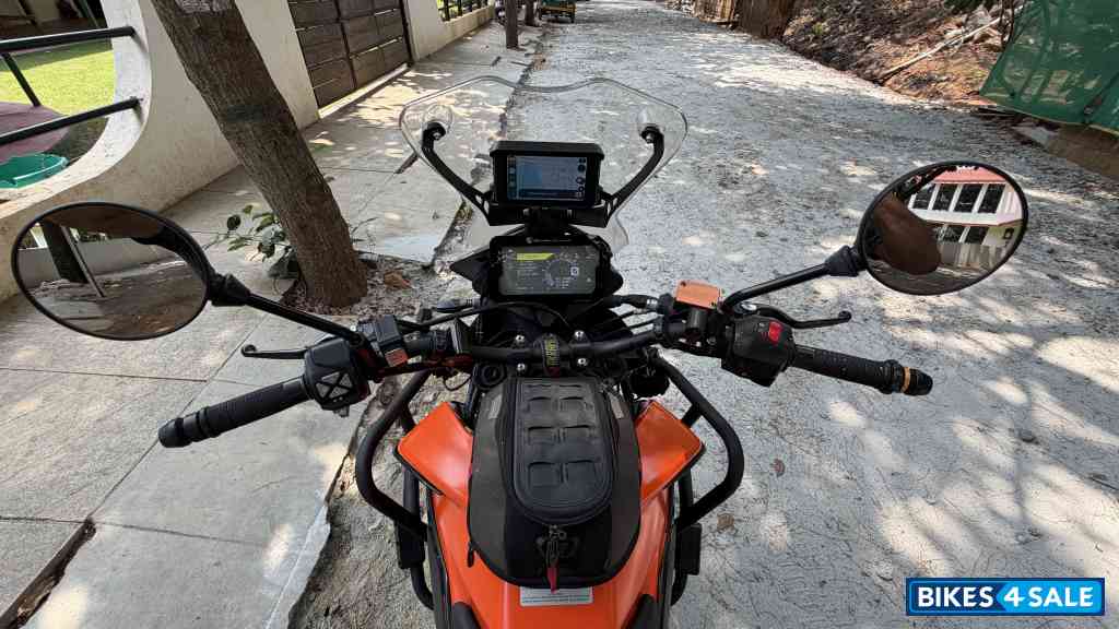 Orange KTM 390 Adventure Orange KTM 390 Adventure