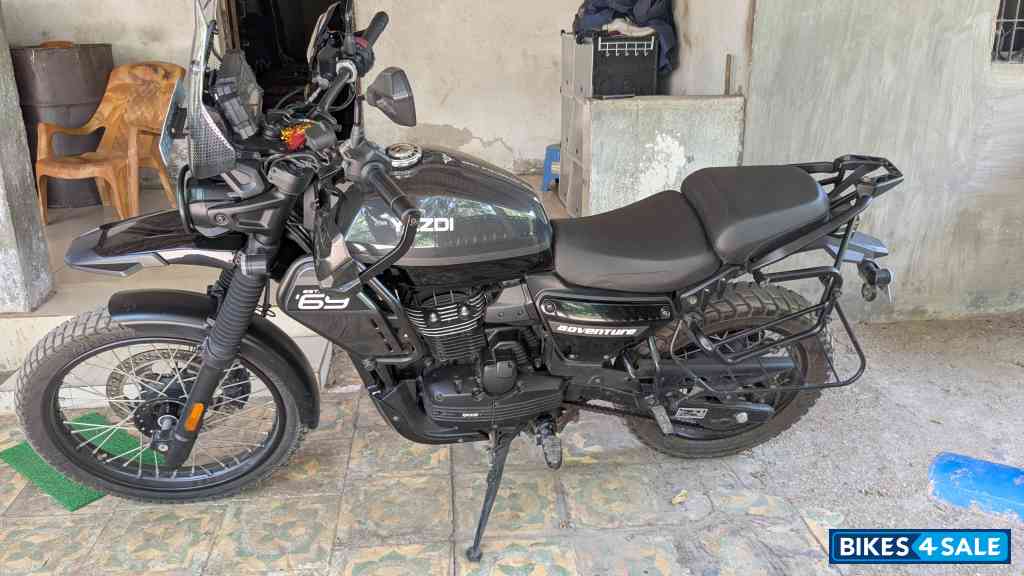 Wolf Grey Yezdi Adventure Twin Headlight