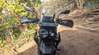 Wolf Grey Yezdi Adventure Twin Headlight