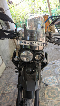 Wolf Grey Yezdi Adventure Twin Headlight
