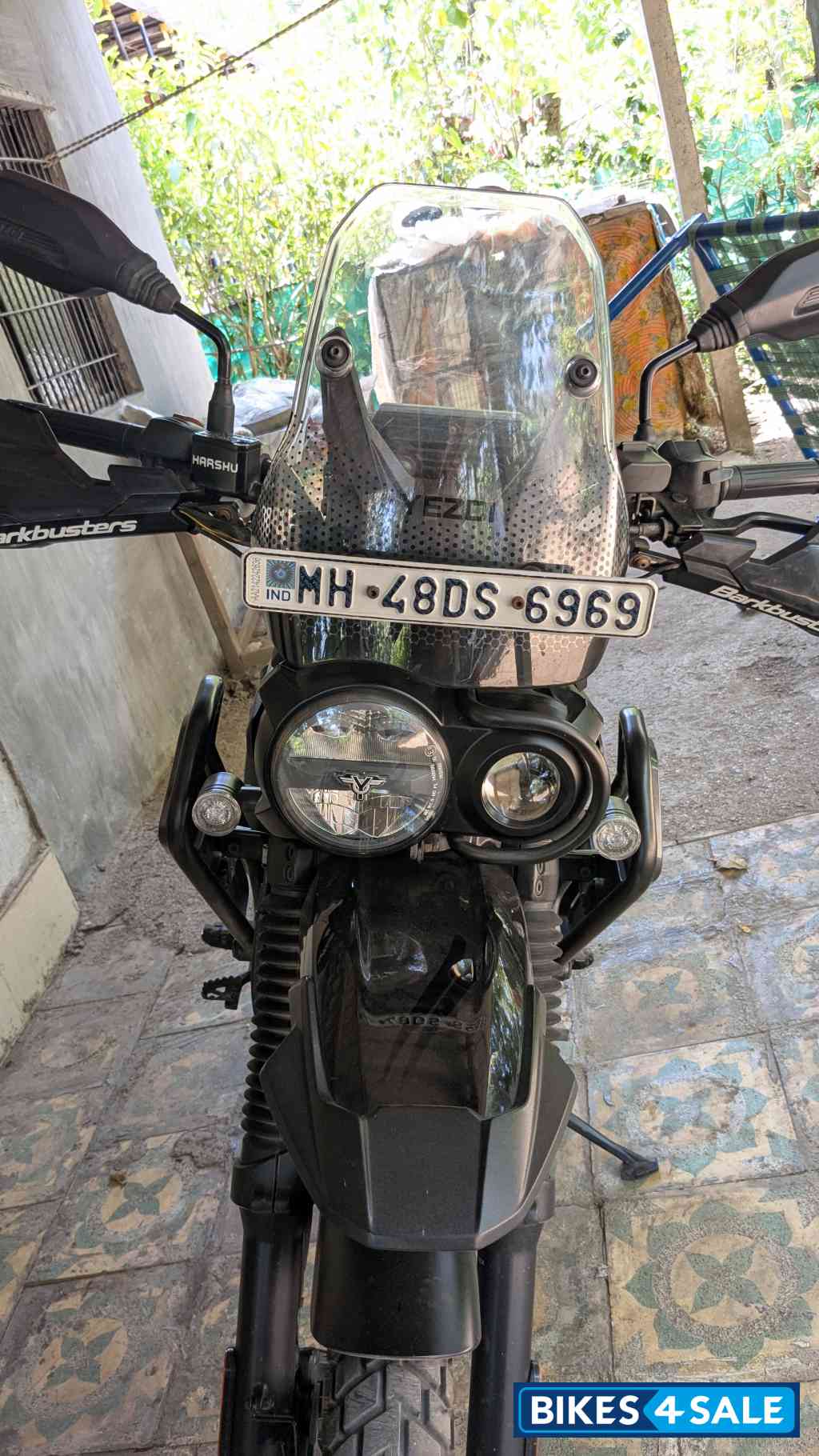 Wolf Grey Yezdi Adventure Twin Headlight Wolf Grey Yezdi Adventure Twin Headlight