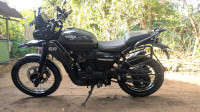 Wolf Grey Yezdi Adventure Twin Headlight