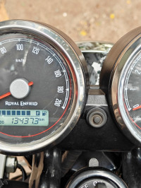 Blue Royal Enfield Interceptor 650 Twin