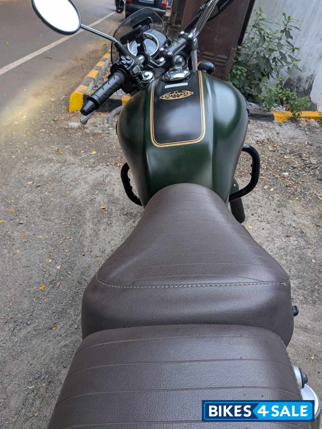 Matt Marshall Green Honda CB350 DLX
