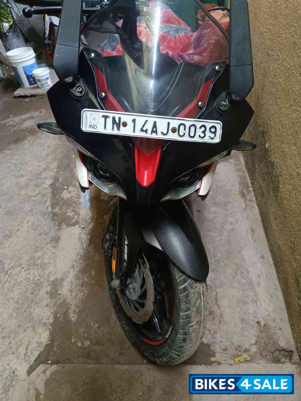 Red & Black Bajaj Pulsar RS 200 ABS Red & Black Bajaj Pulsar RS 200 ABS