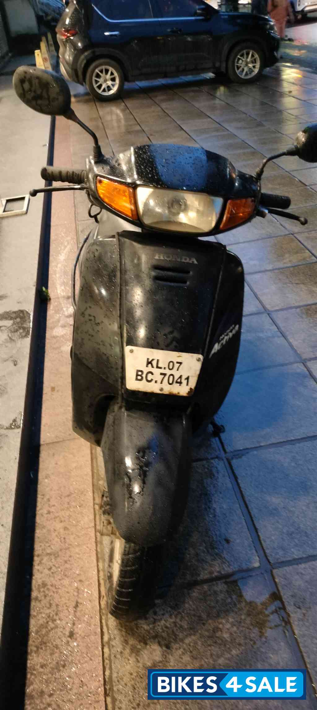 Black Honda Activa