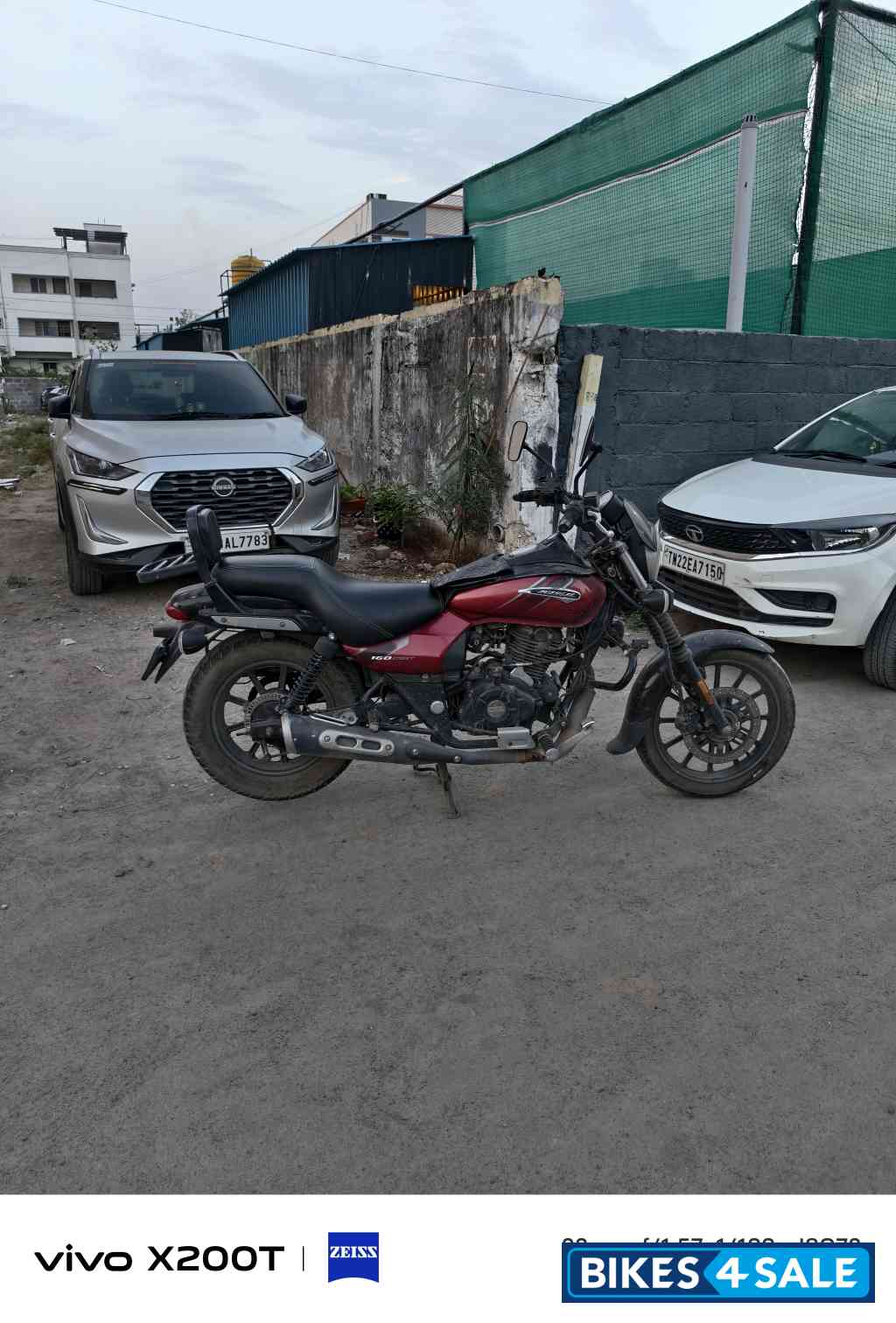 Red Bajaj Avenger Street 160 BS6 Red Bajaj Avenger Street 160 BS6