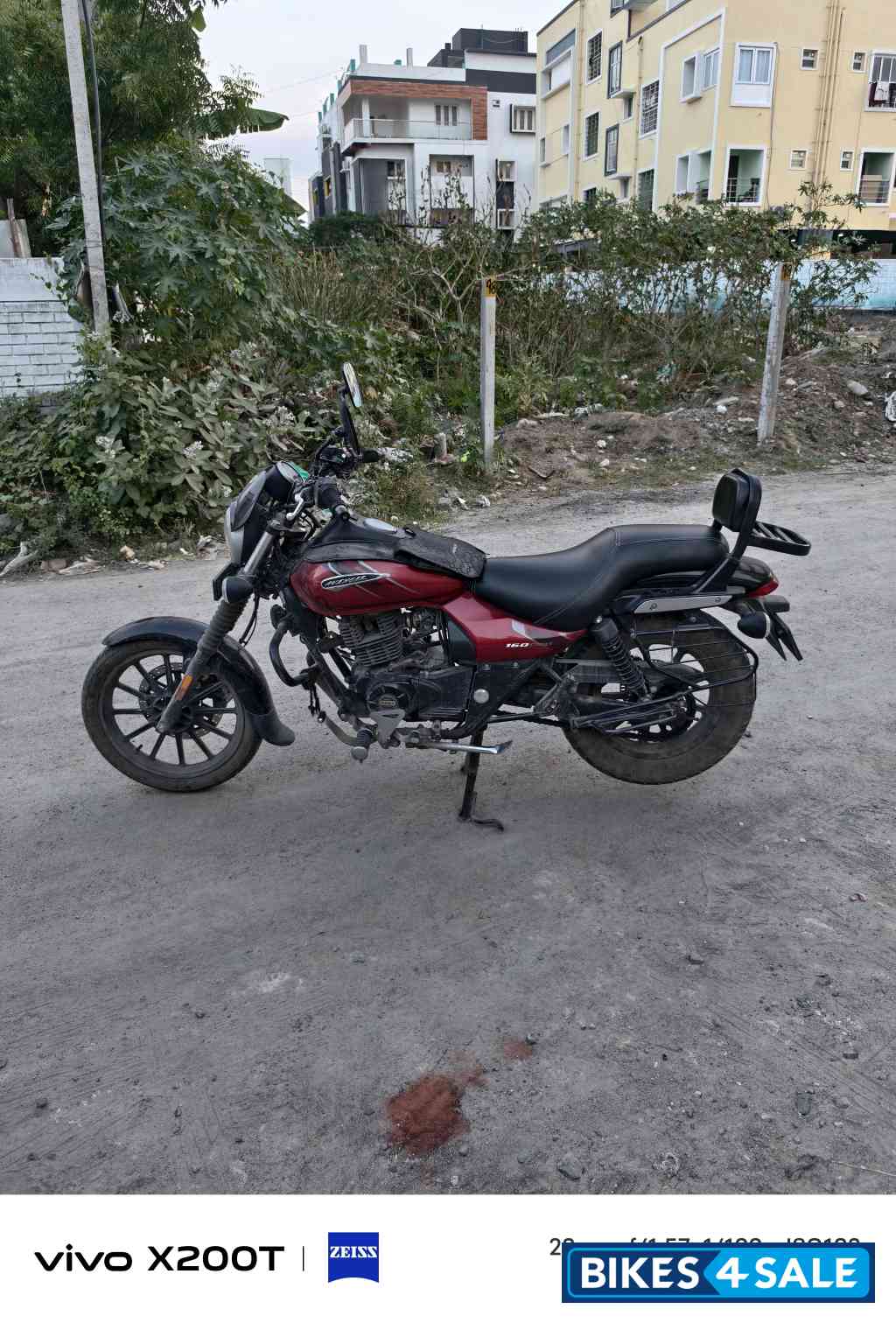 Red Bajaj Avenger Street 160 BS6 Red Bajaj Avenger Street 160 BS6
