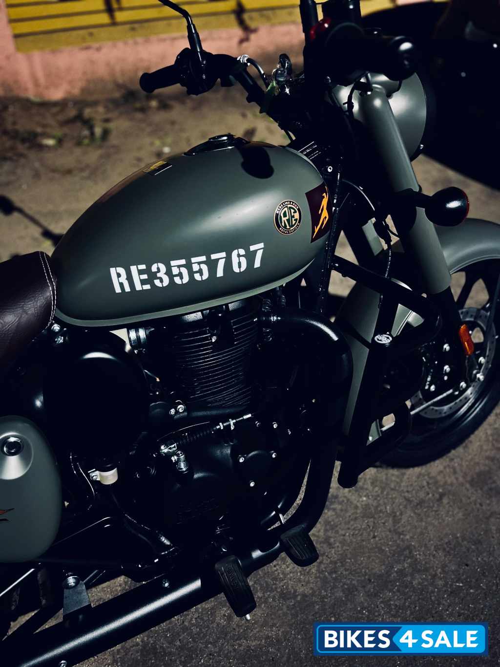 Marsh Grey Royal Enfield Classic 350 Dual Channel BS6