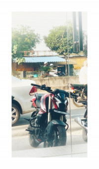 Racing Red Bajaj Pulsar NS400Z