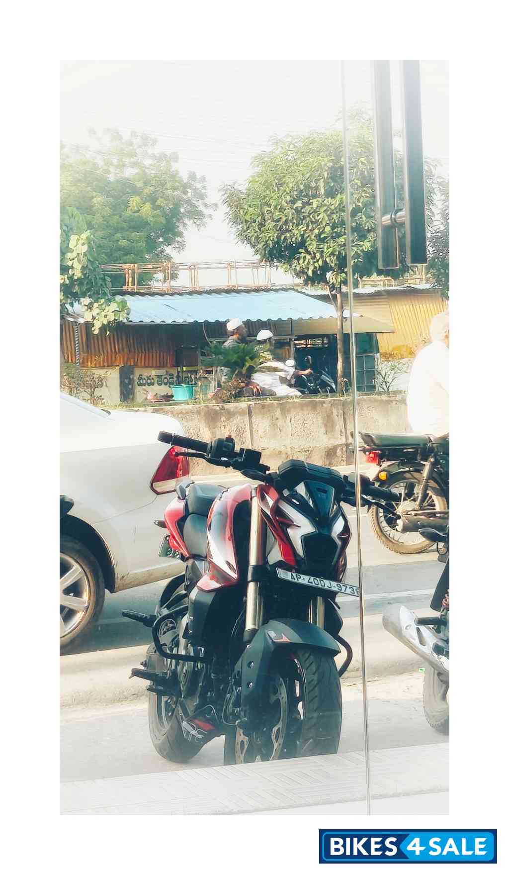 Racing Red Bajaj Pulsar NS400Z Racing Red Bajaj Pulsar NS400Z