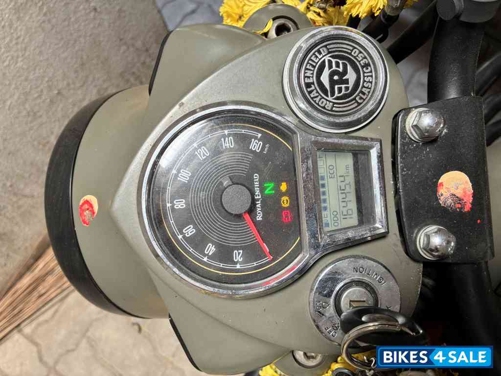 Met Green Royal Enfield Classic 350 BS VI