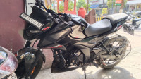 Black Bajaj Pulsar N160 Dual Channel ABS
