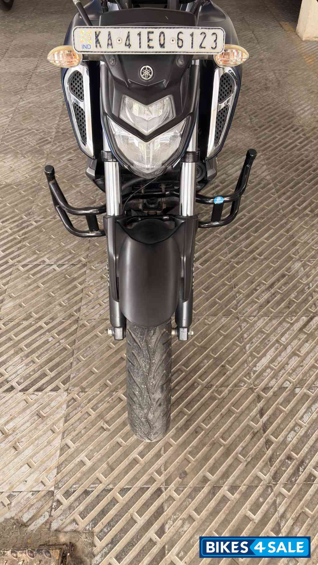 Matt Blue Yamaha FZ-S FI V3