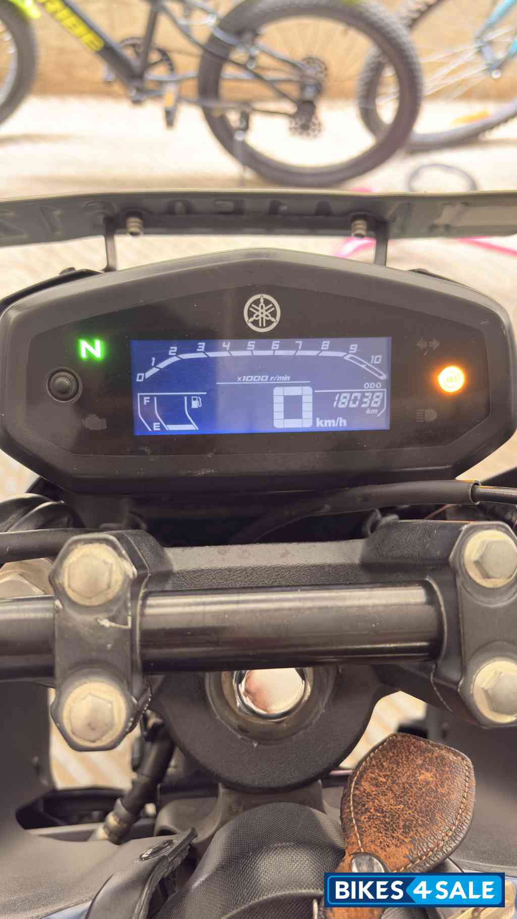 Matt Blue Yamaha FZ-S FI V3