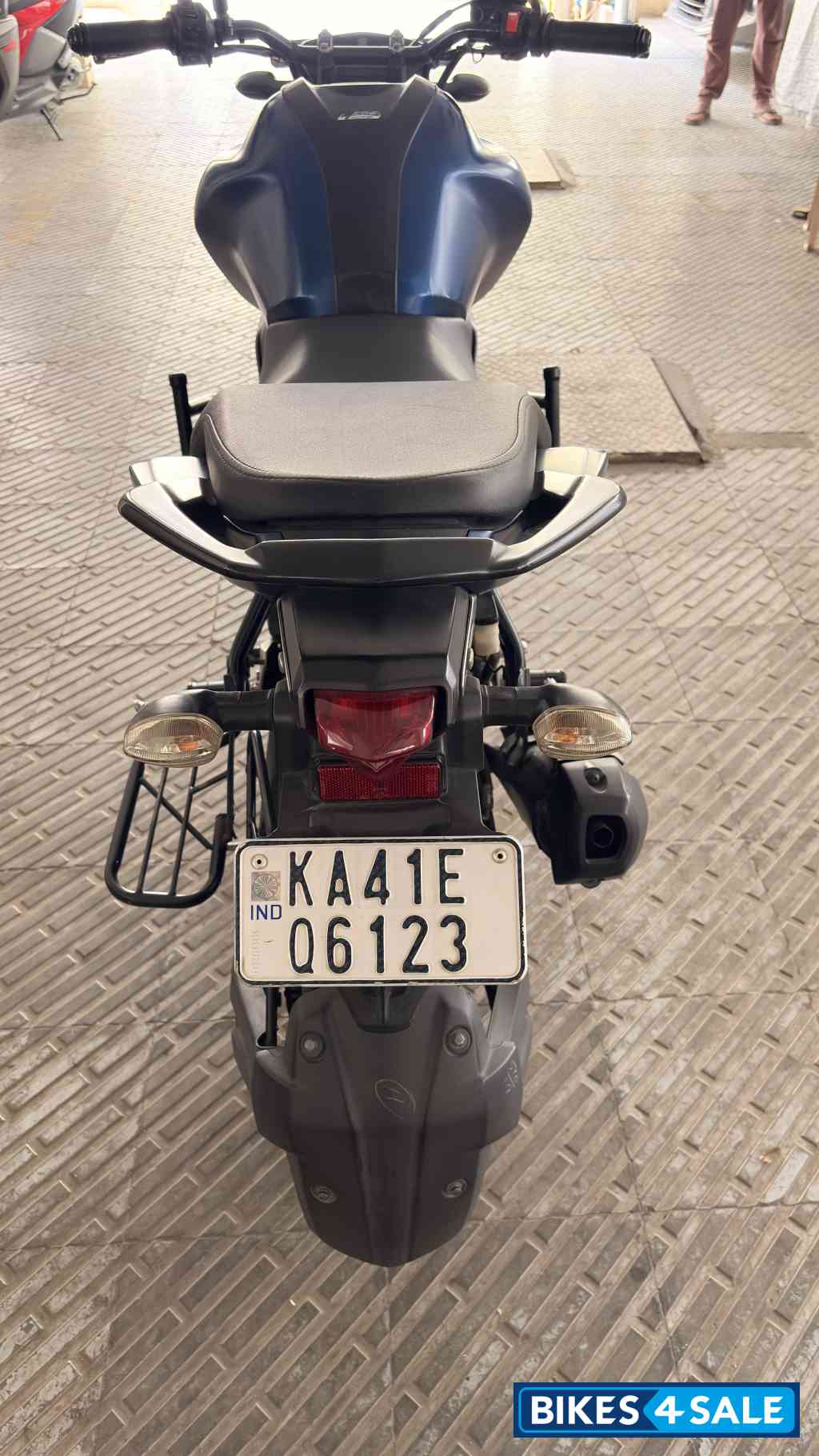 Matt Blue Yamaha FZ-S FI V3