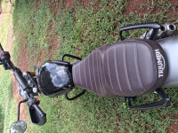 Black/silver Triumph Scrambler 400 X 2025
