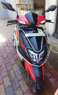 Black Red TVS NTORQ 125 Race Edition