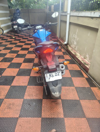 Blue Suzuki Gixxer 150