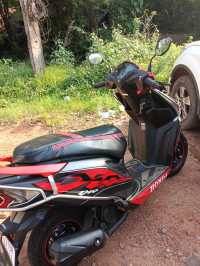 Red With Grey Honda Dio