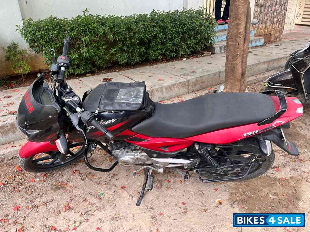 Red & Black Bajaj Pulsar 150