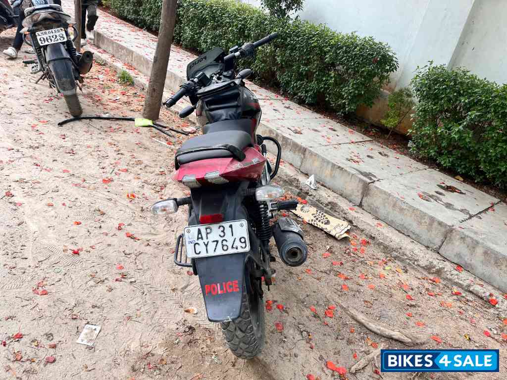 Red & Black Bajaj Pulsar 150