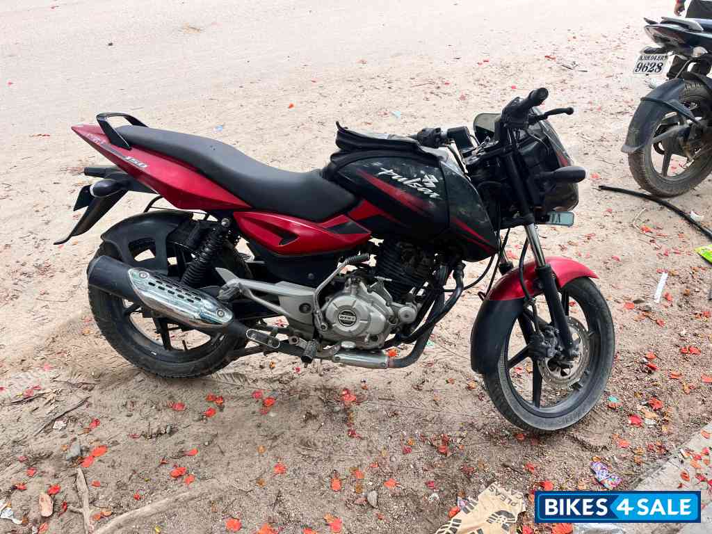 Red & Black Bajaj Pulsar 150