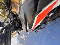 White KTM 390 Adventure