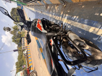 White KTM 390 Adventure