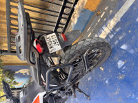 White KTM 390 Adventure