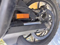 White KTM 390 Adventure