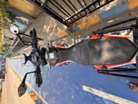 White KTM 390 Adventure