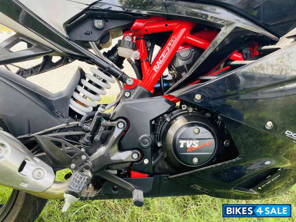 Titanium Black TVS Apache RR 310