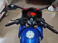Blue Bajaj Pulsar 220F