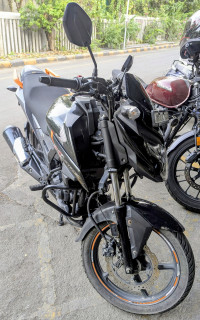 Black Honda XBlade BS6