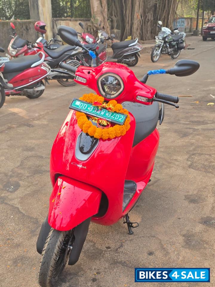 Racing Red Bajaj Chetak C2501