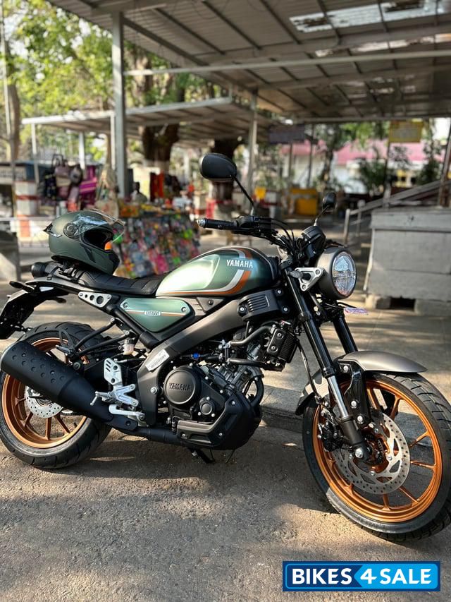 Green Yamaha XSR155 Green Yamaha XSR155