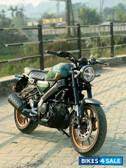 Green Yamaha XSR155 Green Yamaha XSR155