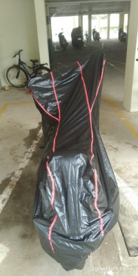 Black Suzuki Intruder 150