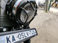 Blue Yezdi Roadster Dark