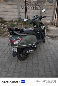 Green TVS Jupiter 125 SmartXonnect
