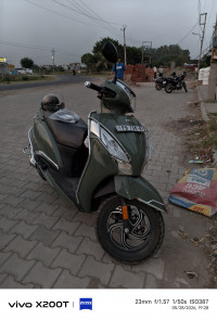 Green TVS Jupiter 125 SmartXonnect