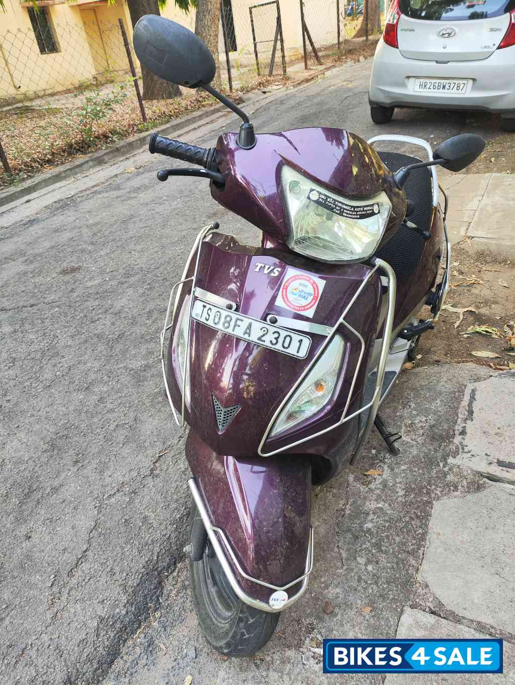 Mag Purple TVS Jupiter Classic 110