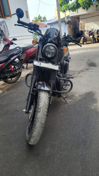 Smoke Grey Yezdi Roadster Dark
