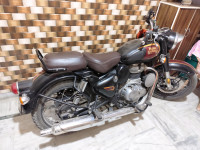 Black Royal Enfield Classic 350 Single Channel BS6