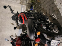 London Red Royal Enfield Hunter 350 2025