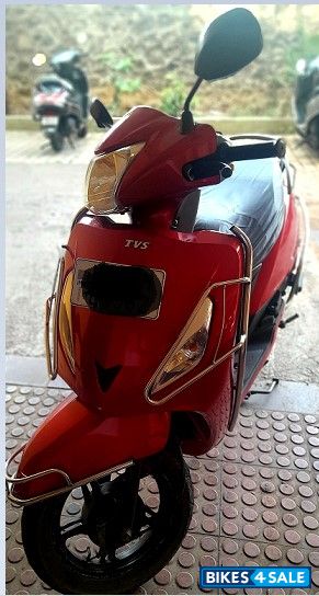 Red TVS Jupiter Red TVS Jupiter